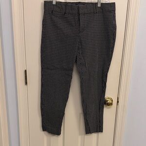 Black and White Checkered Pants